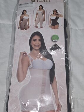 Pitbull brand Colombian shapewear for size reduction